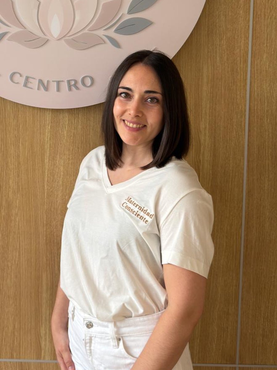 Vanesa, fisioterapeuta pediátrica en el Centro Maternidad Consciente